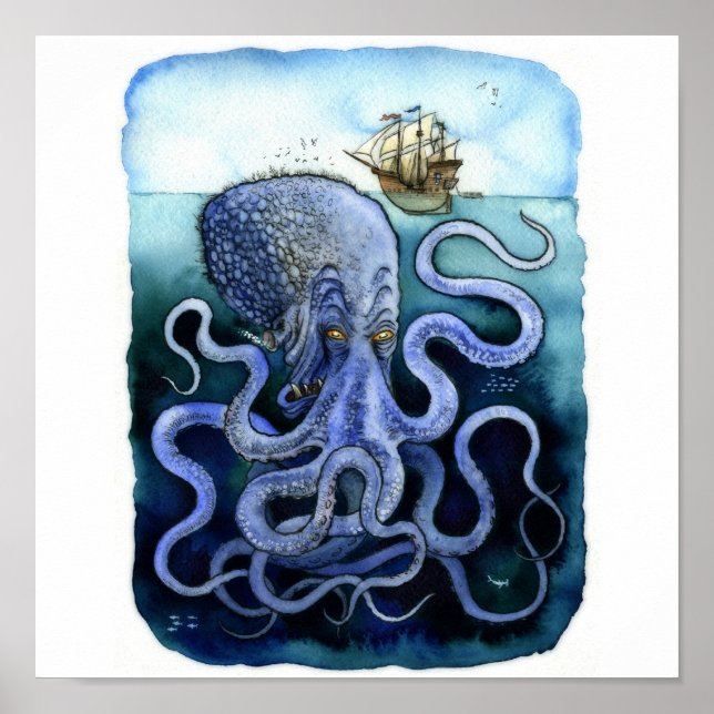 Póster The Kraken (Frente)