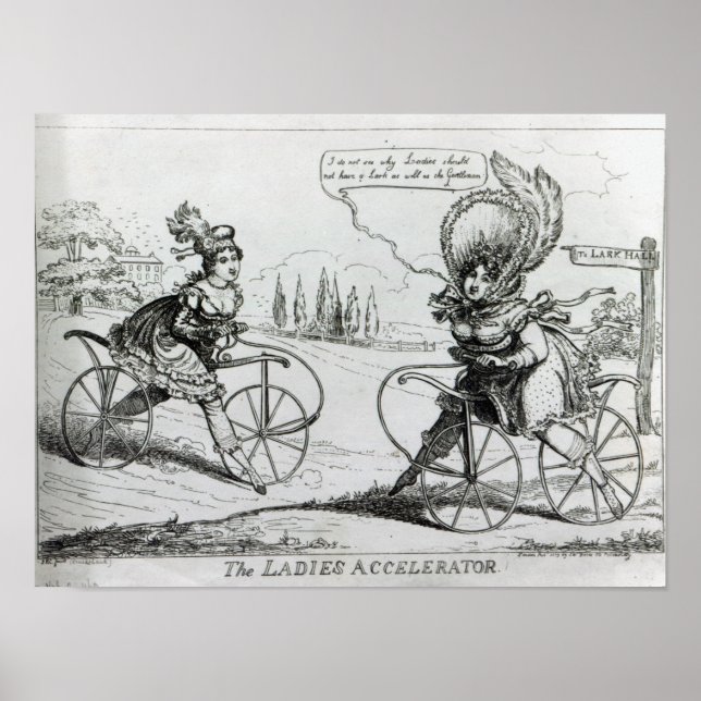 Póster The Ladies Accelerator, 1819 (Frente)