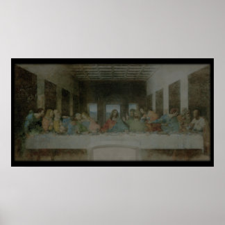 Poster The Last Supper Vintage