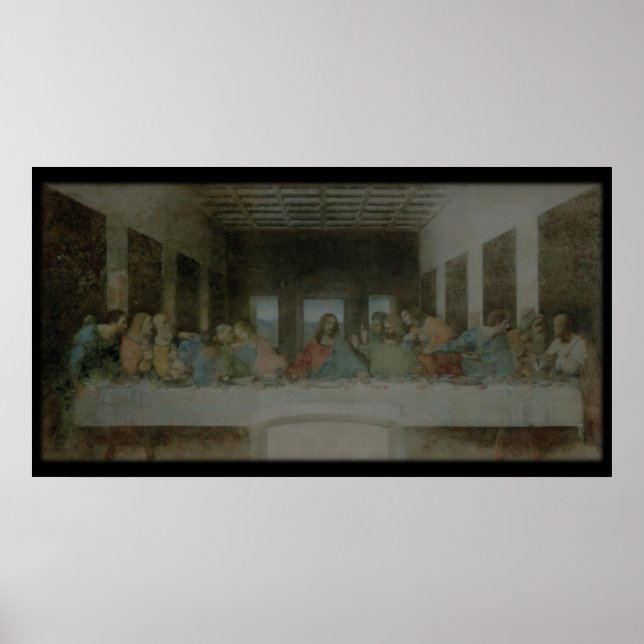 Poster The Last Supper Vintage (Frente)