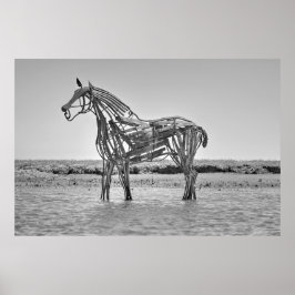 Poster The Lifeboat Horse, Wells-next-the-Sea