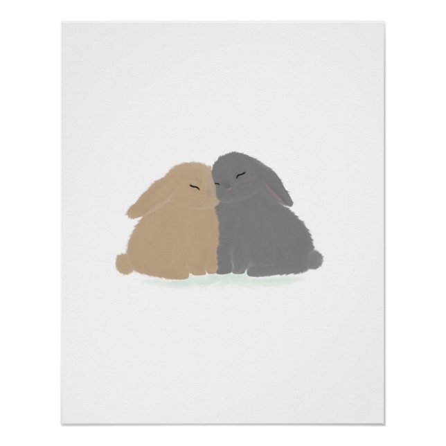 Póster The Love Bunnies! (Frente)