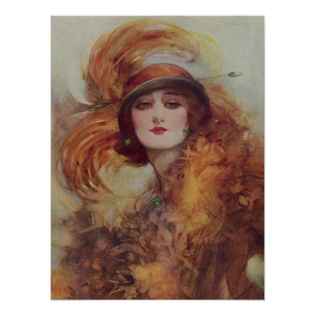 Póster The Lure Of The Green Eyes - W.H. Barribal (Frente)