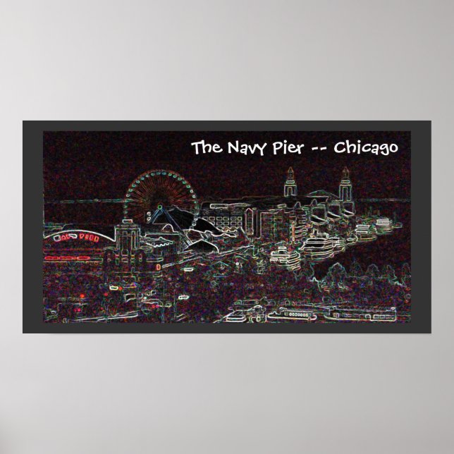 Póster The Marinho Pier - Chicago (Frente)