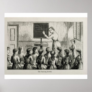 Póster 'The Marking Lesson', illustration from 'A Manual