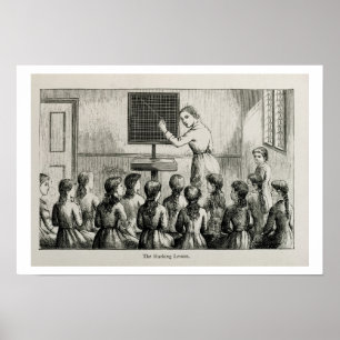 Póster 'The Marking Lesson', illustration from 'A Manual