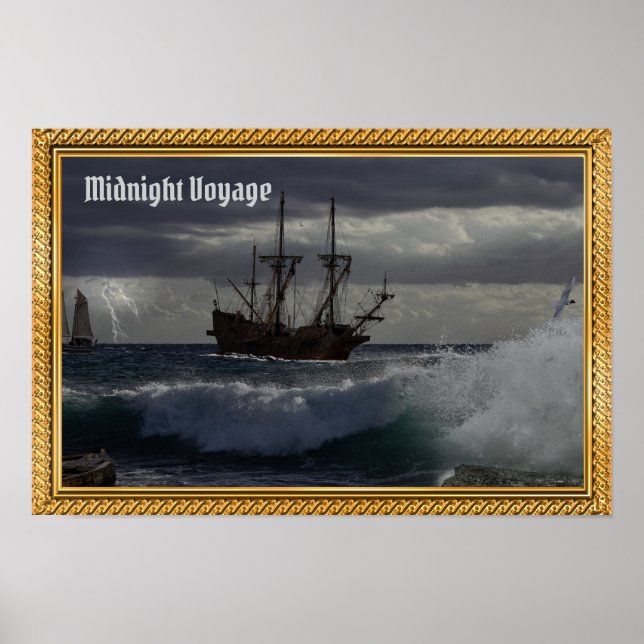 Poster The Midnight Voyage in the Moonlight (Frente)