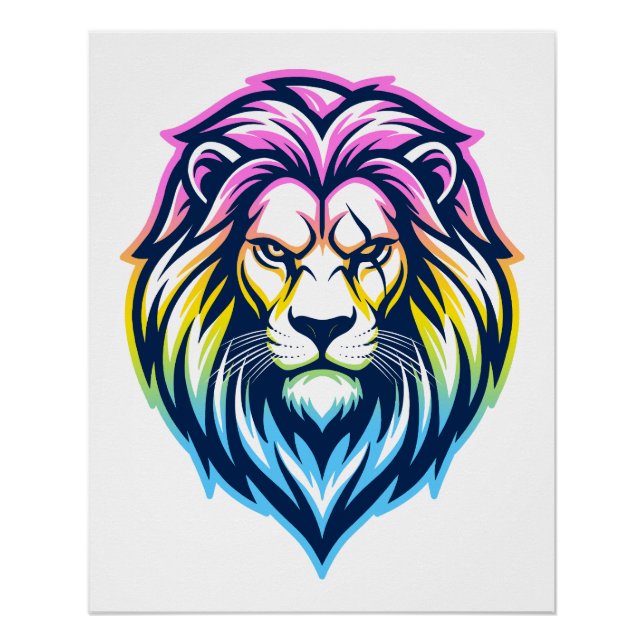 Póster The Mighty Lion - Pan-Sovereign 'Global-Spectrum'  (Frente)