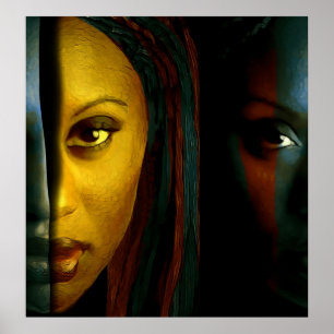 Poster The Mirror Has Two faces
