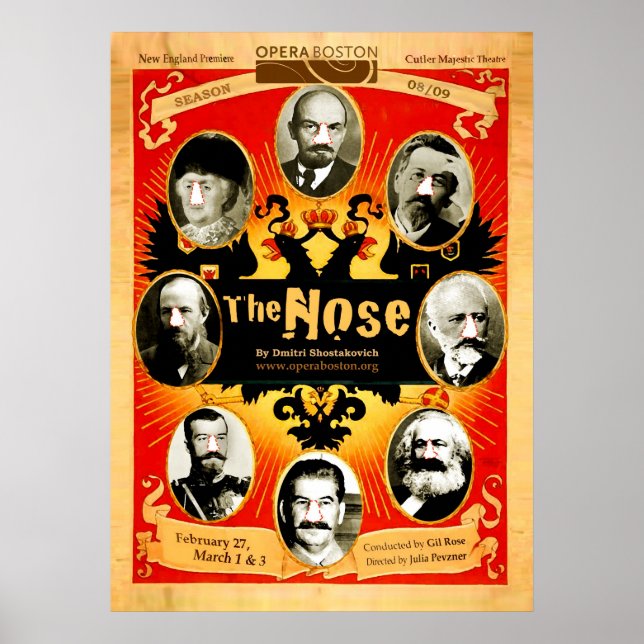 Póster The Nose: Streetposter, 2009 (Frente)