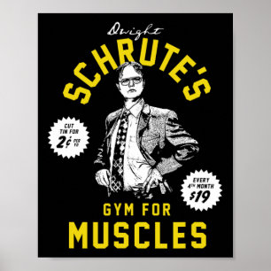 Poster The Office Schrutes Gym