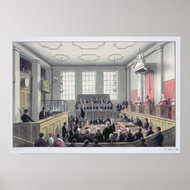 Póster The Old Bailey, Londres (Frente)