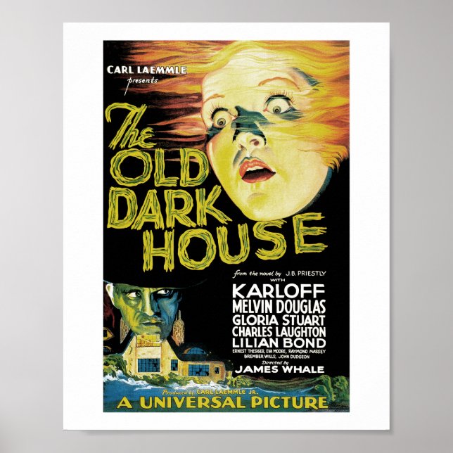 Poster The Old Dark House (1932) (Frente)