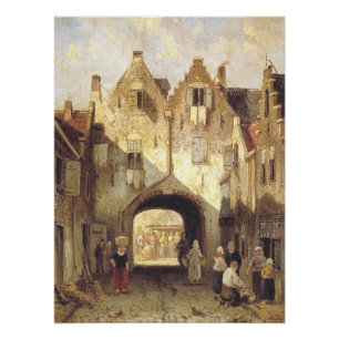 Póster The Old Gate de Charles Leickert