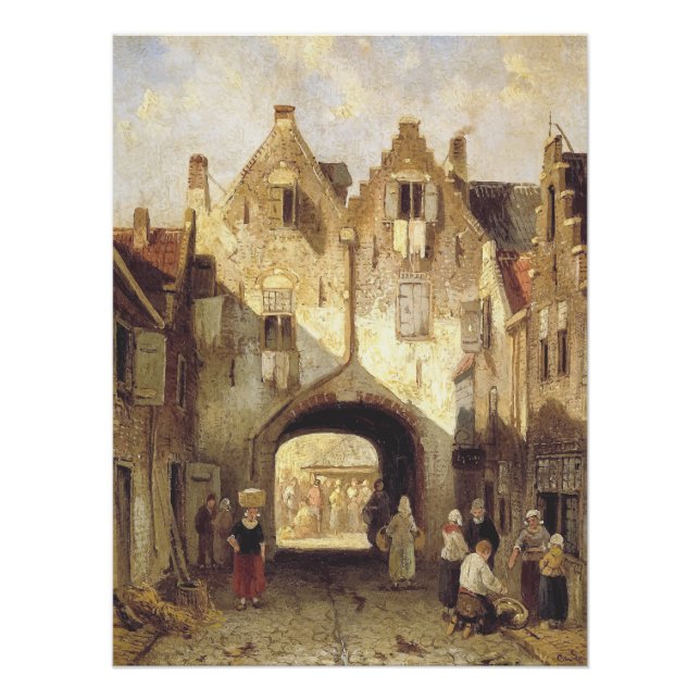 Póster The Old Gate de Charles Leickert (Frente)