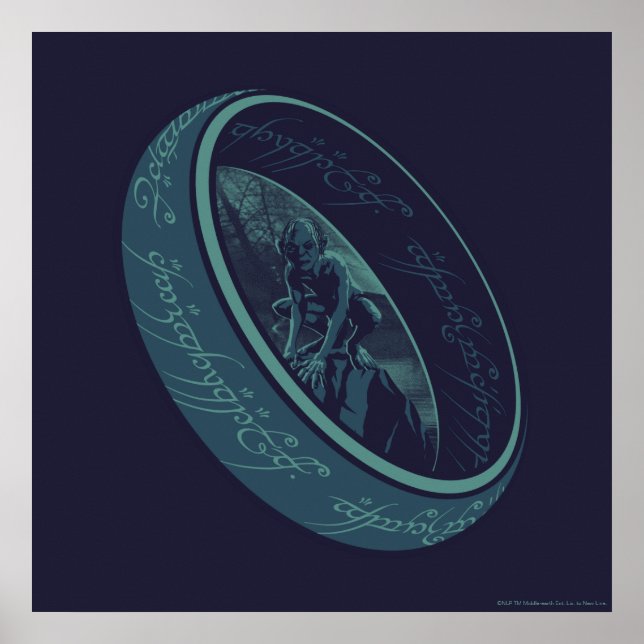 Poster THE ONE RING™ GOLLUM™ Graphic (Frente)