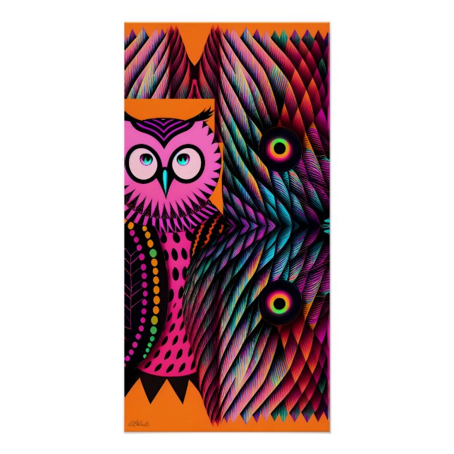 Póster The Owl Who Wore Pajamas (Frente)