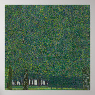 Poster The Park — Gustav Klimt (1910 ou anterior)