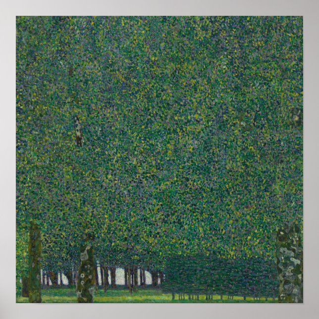 Poster The Park — Gustav Klimt (1910 ou anterior) (Frente)