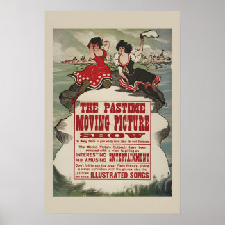 Poster The Pastime Moving Picture Show913 Filme Mudo