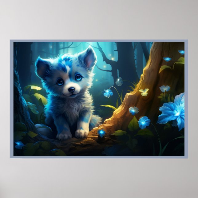 Poster The Playful Pooch's Antics (Frente)