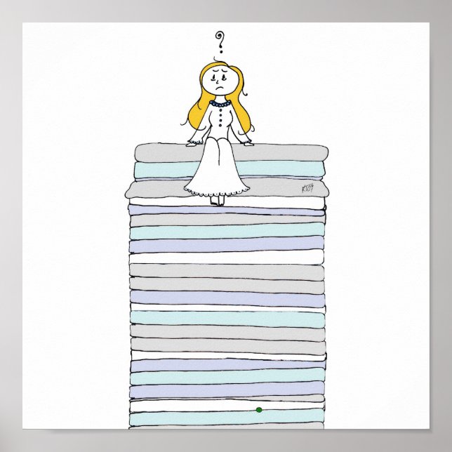 Poster The Princess and The Pea (Frente)