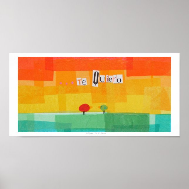 Póster . . . The Quiero (Frente)