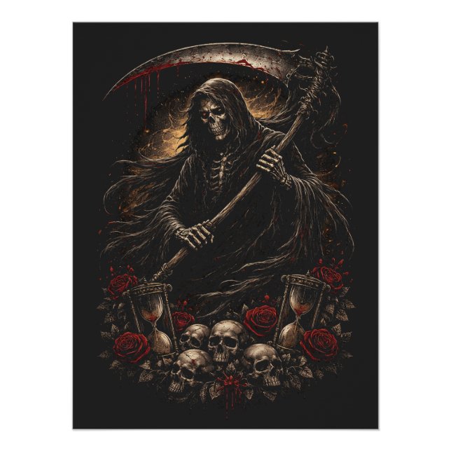 Póster The Reaper’s Hourglass (Frente)