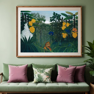 Poster The Repast of the Lion