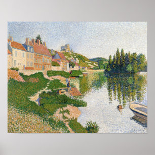 Póster The River Bank, Petit-Andely, 1886