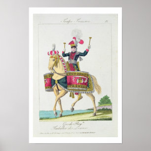 Poster The Royal Guard: a Kettledrummer of the Lancers, p