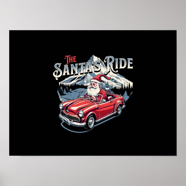 Poster The santa's ride. (Frente)