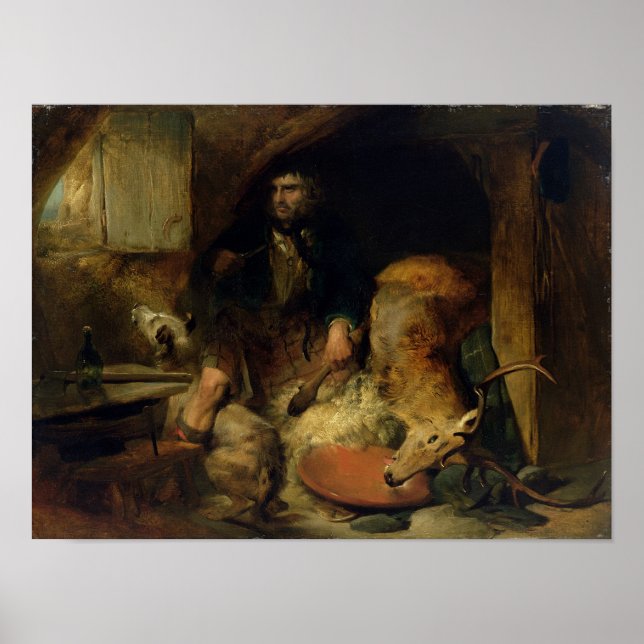 Póster The Savage, c.1838 (Frente)