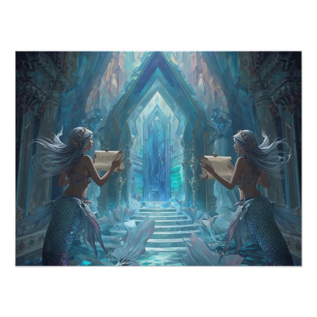 Póster The Scroll Keepers of the Deep” (Frente)