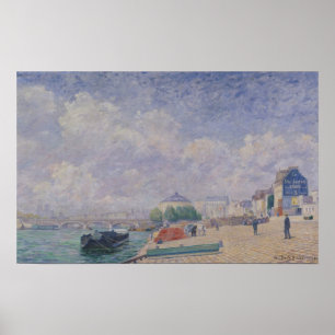 Póster The Seine at Bercy, 1885
