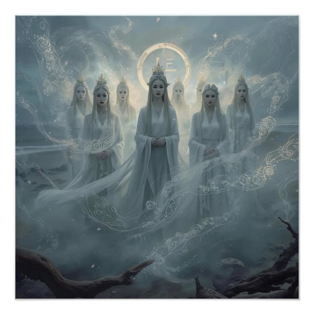 Póster The Seven Queens of the Mist (Frente)