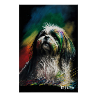 Póster The Shih Tzu Dog - Composition 007