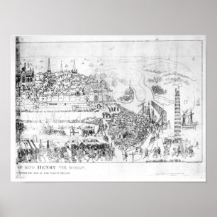 Póster The Siege of Boulogne by King Henry VIII