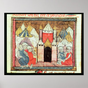 Poster The Siege of Chateau-Gaillard