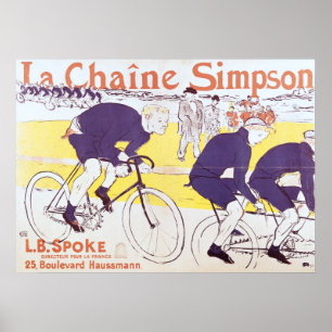 Póster The Simpson Chain, 1896