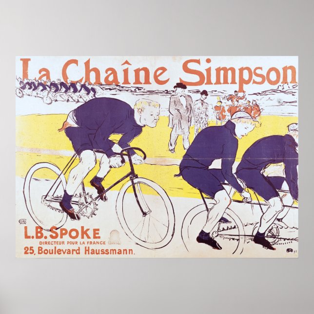 Póster The Simpson Chain, 1896 (Frente)