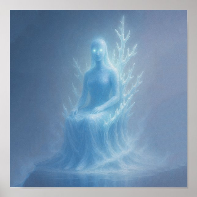 Poster The Snow Oracle (Frente)