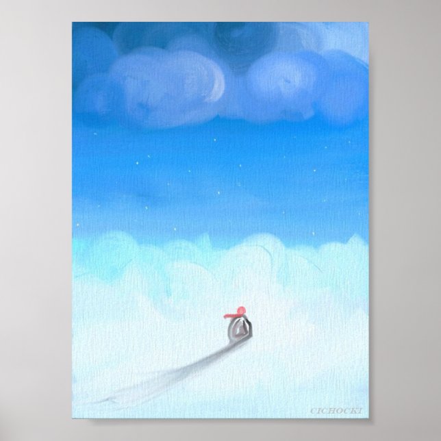Poster The Snowy Way (Frente)