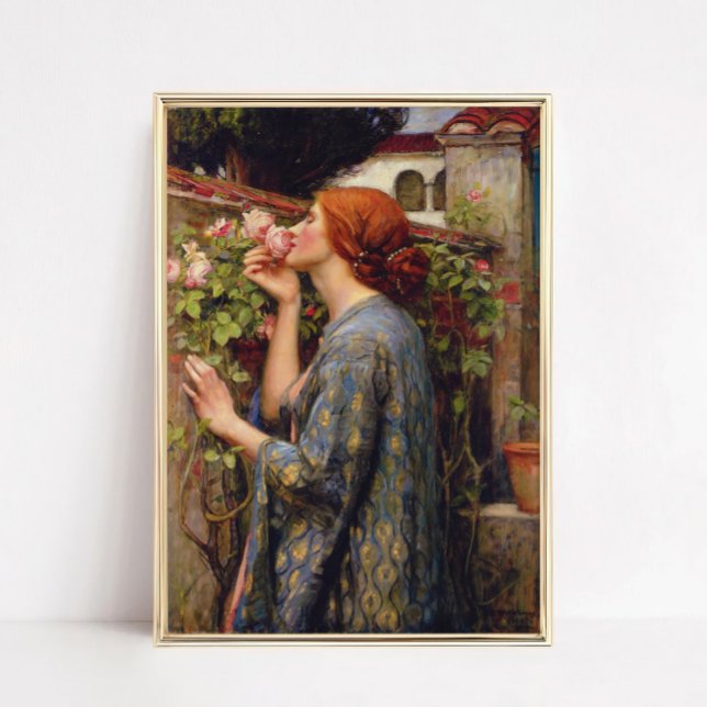 Poster The Soul of the Rose by John William Waterhouse (John_William_Waterhouse_-_The_Soul_of_the_Rose,_1903)