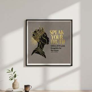 Poster The Sovereign Voice: Echoes & Blueprints