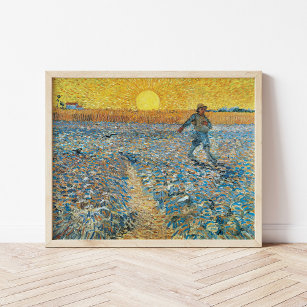 Poster The Sower   Vincent Van Gogh