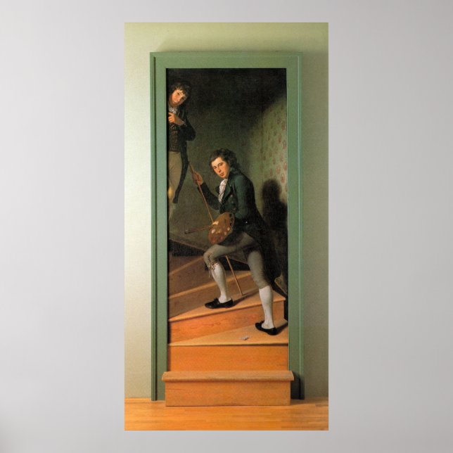 Póster The Staircase Group, por Charles Willson Peale (Frente)