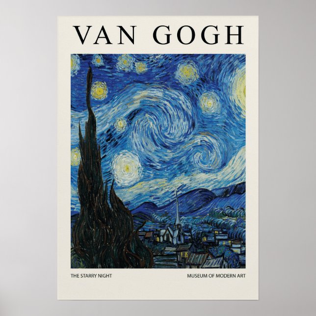 Poster The Starry Night Blossom (Frente)