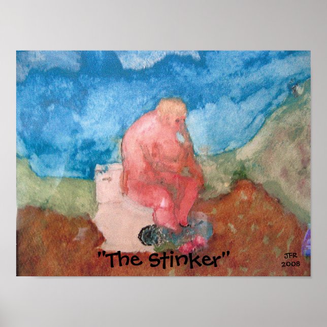 Póster "The Stinker", por JFR— Katiamaria Fotos e Design (Frente)