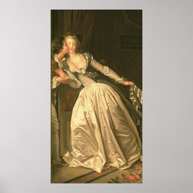 Póster The Stolen Kiss, c.1788 (Frente)